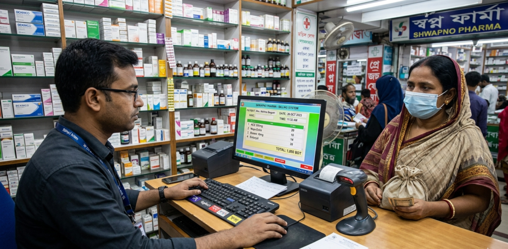 Medicine Shop Billing Software Bangladesh image