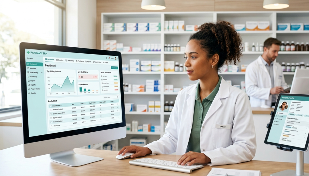 Pharmacy ERP Software image