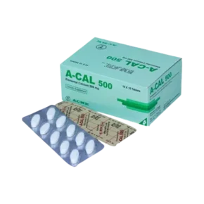 A-Cal 500 mg Tablet-10's Strip