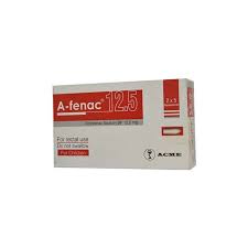 A Fenac Suppository 12.5 mg-10's Pack