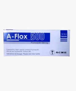 A Flox 500 mg Capsule-4 Pcs