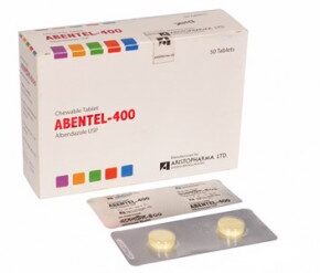 Abentel 400 mg Tablet-50's Pack