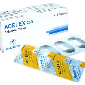 Acelex 250 mg Capsule-50's Pack