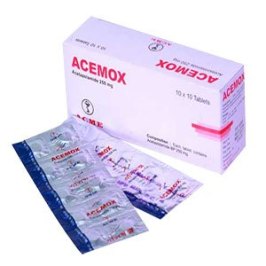 Acemox 250 mg Tablet-10's Strip