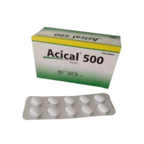 Acical 500 mg Tablet-100's Pack