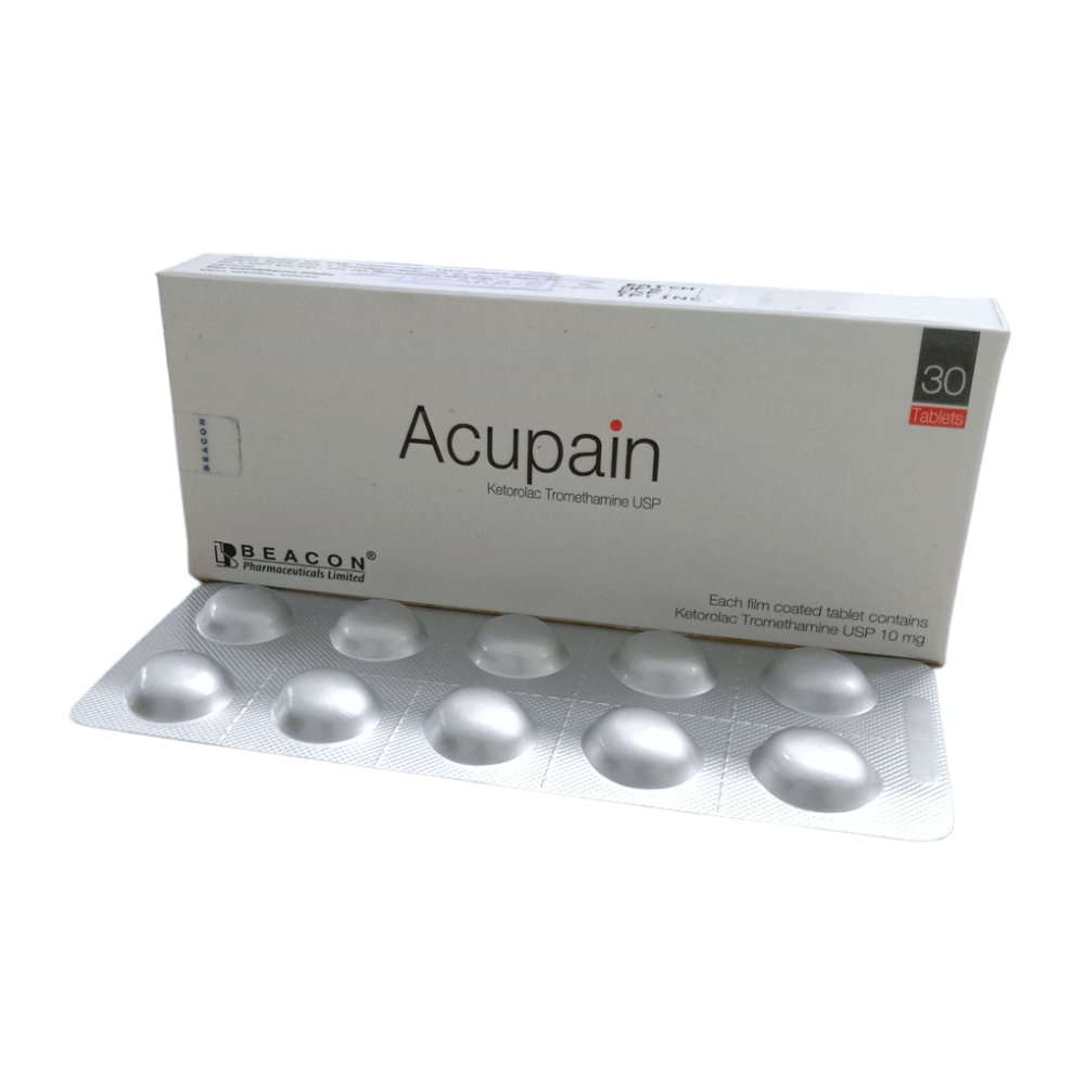 Acupain 10 mg Tablet-30 Pcs