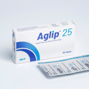Aglip 25 mg Tablet-20's Pack
