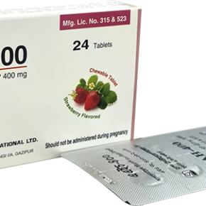 AH 400 mg Tablet-24's Pack
