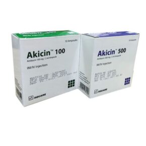Akicin 100mg/2ml Injection-10's Pack