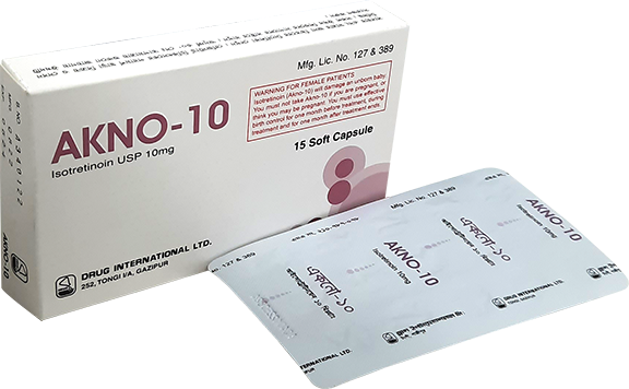 Akno 10 mg Capsule-15's Pack