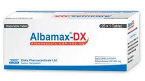 Albamax DS 400 mg Tablet-25's Pack