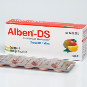 Alben DS 400 mg Tablet-10's Strip