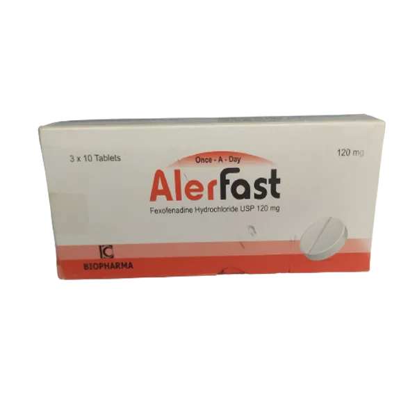 Alerfast 120 mg Tablet-10 Pcs