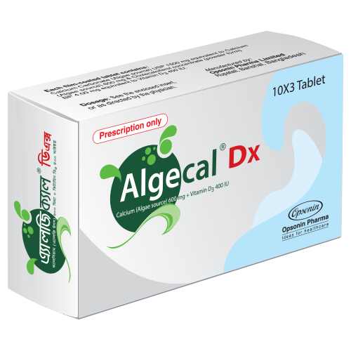 Algecal DX Tablet-10's Strip