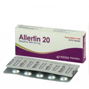 Allertin 20 mg Tablet-10's Strip