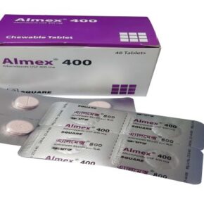 Almex 400 mg Tablet-4 Pcs