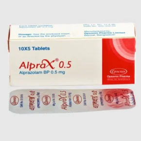 Alprax 0.5 mg Tablet-10's Strip