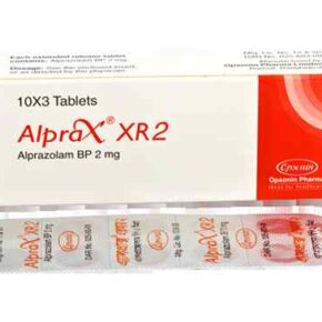 Alprax XR 2 mg Tablet-10's Strip