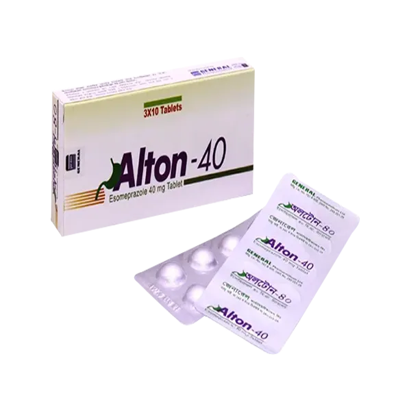 Alton 40 mg Tablet-10's Strip