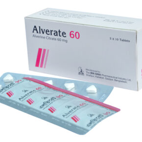 Alverate 60 mg Tablet-50's Pack