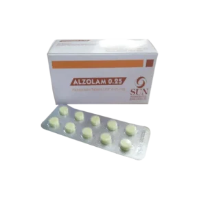 Alzolam 0.25 mg Tablet-10's Strip