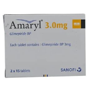 Amaryl 3 mg Tablet-15 Pcs