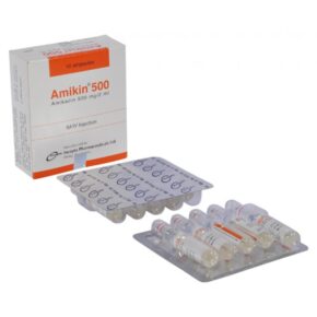Amikin 500mg/2ml Injection-10's Pack