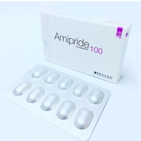 Amipride 100 mg Tablet-20 Pcs