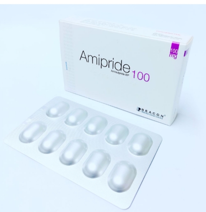 Amipride 100 mg Tablet-20 Pcs