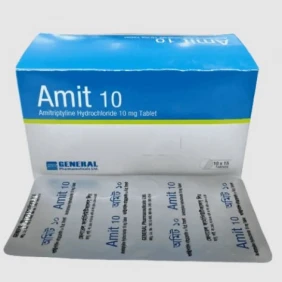 Amit 10 mg Tablet-15 Pcs