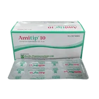 Amitip 10 mg Tablet-100's Pack