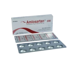 Amlosartan 5/80 Tablet-30 Pcs