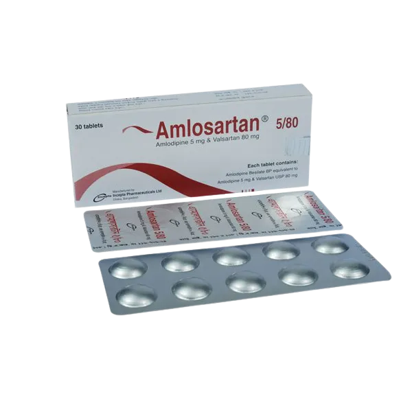 Amlosartan 5/80 Tablet-30 Pcs