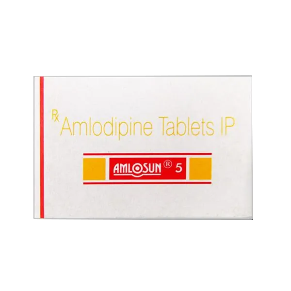 Amlosun 5 mg Tablet-10 Pcs