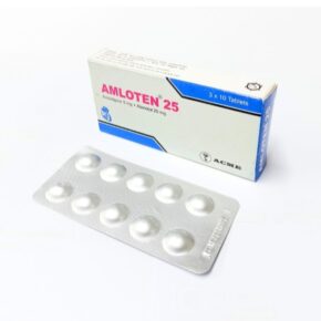 Amloten 25 mg Tablet-10's Strip