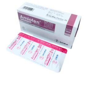 Amloten 50 mg Tablet-10's Strip