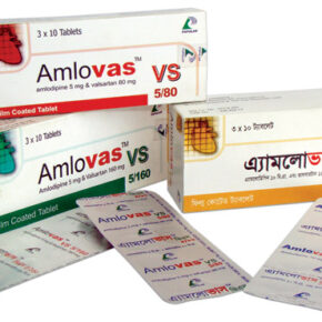 Amlovas VS 10/160 mg Tablet-30 Pcs
