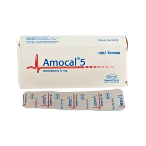 Amocal 5 mg Tablet-14's Strip
