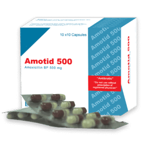 Amotid 500 mg Capsule-100 Pcs