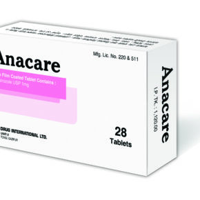 Anacare 1 mg Tablet-28's Pack