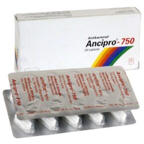 Ancipro 750 mg Tablet-20's Pack