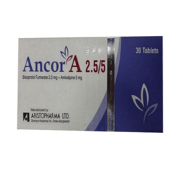 Ancor A 2.5/5 mg Tablet-10's Strip