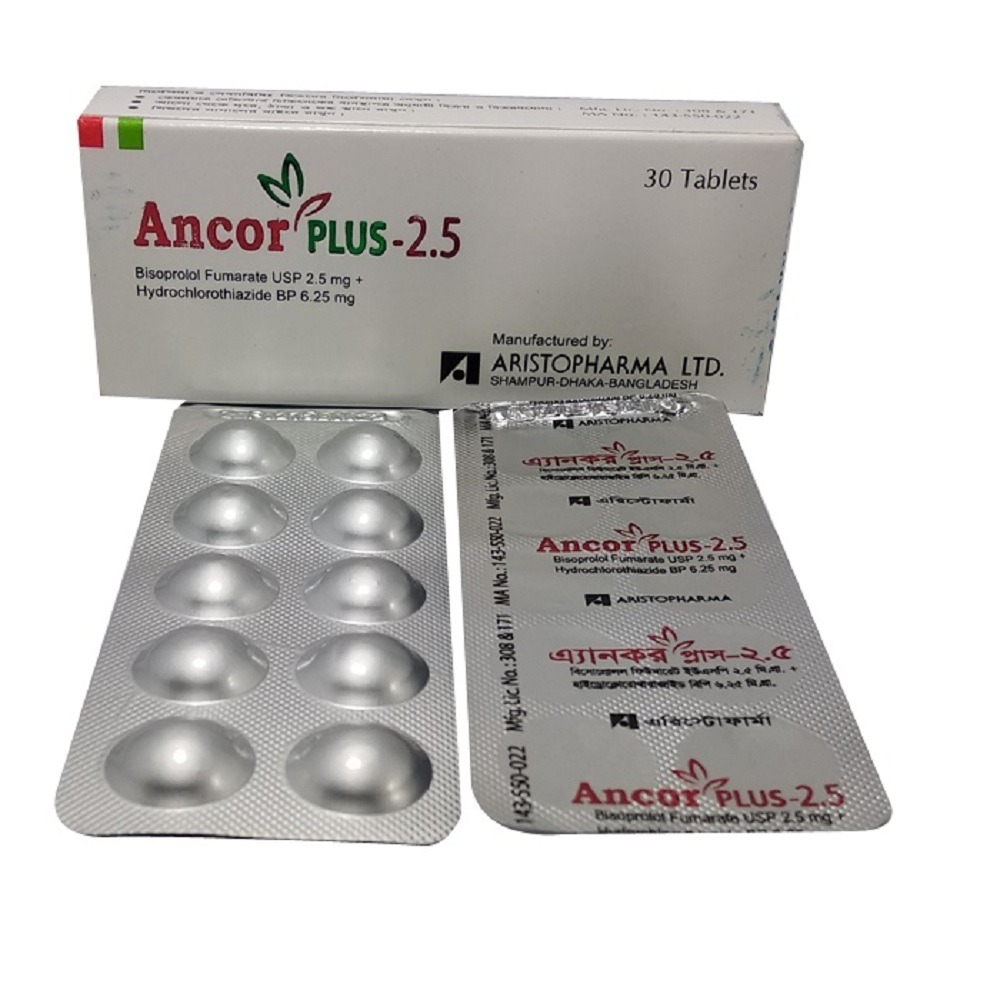 Ancor Plus 2.5 Tablet-10's Strip
