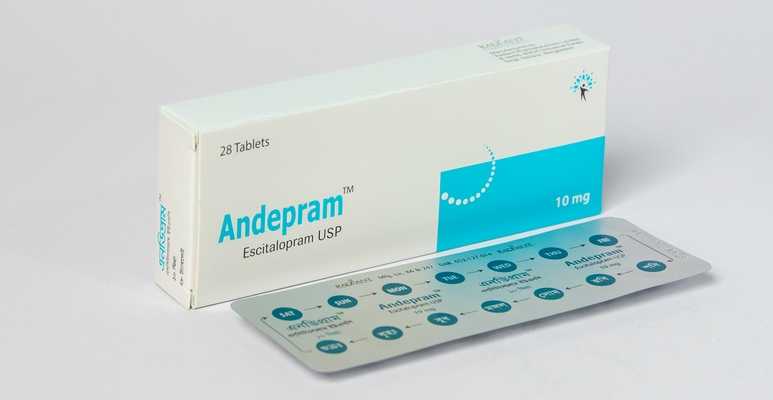 Andepram 10 mg Tablet-14's Strip