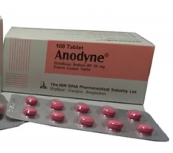 Anodyne 50 mg Tablet-10's Strip