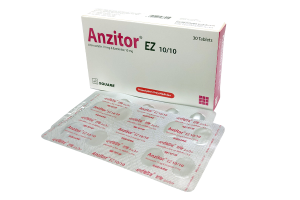 Anzitor EZ 10/10 mg Tablet-10 Pcs