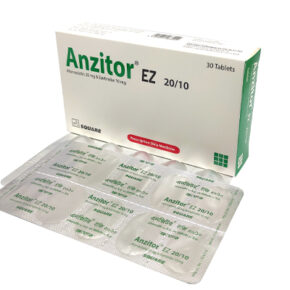 Anzitor EZ 20/10 mg Tablet-10 Pcs