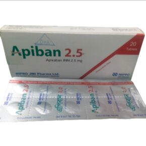 Apiban 2.5 mg Tablet-10 Pcs