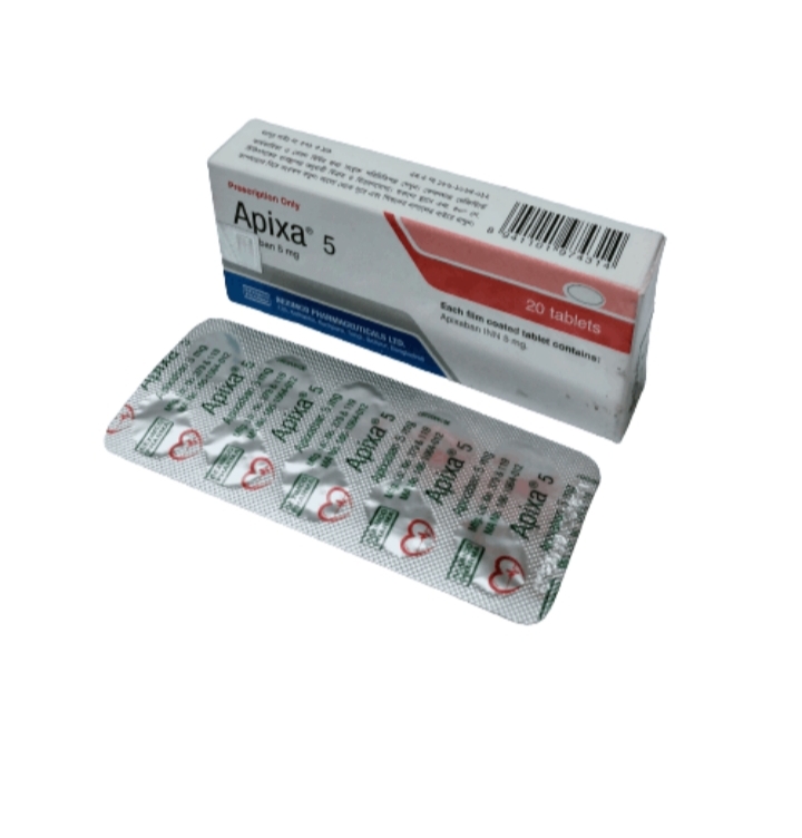Apixa 5 mg Tablet-20's Pack