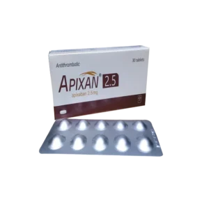 Apixan 2.5 mg Tablet-10 Pcs